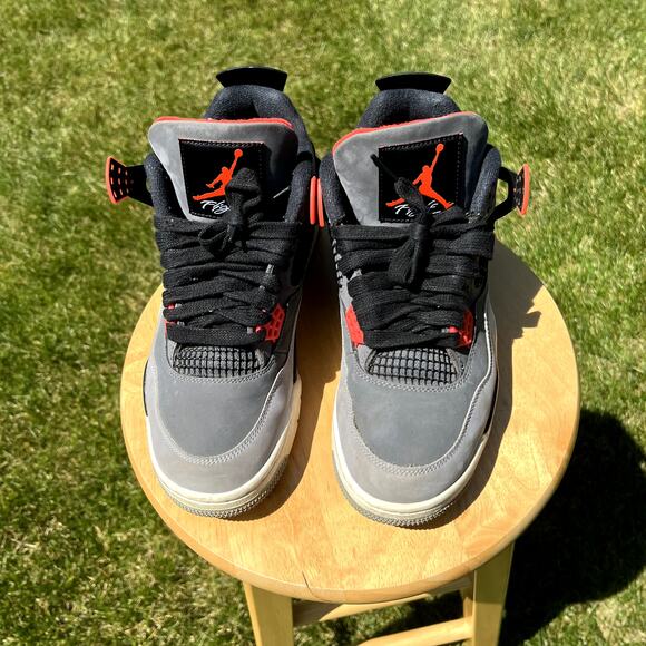 Nike Air Jordan 4 Retro Infrared Men\'s Shoes - Size 9 main image 9
